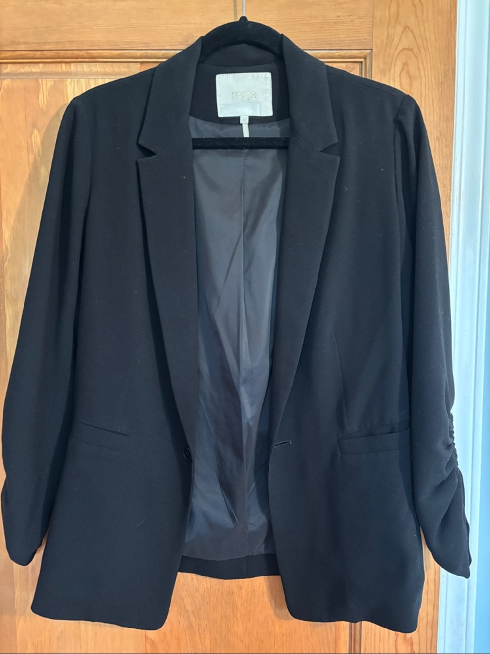 Maje Black Women's Tailored Blazer
